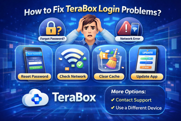 How to Fix TeraBox Login Problems?