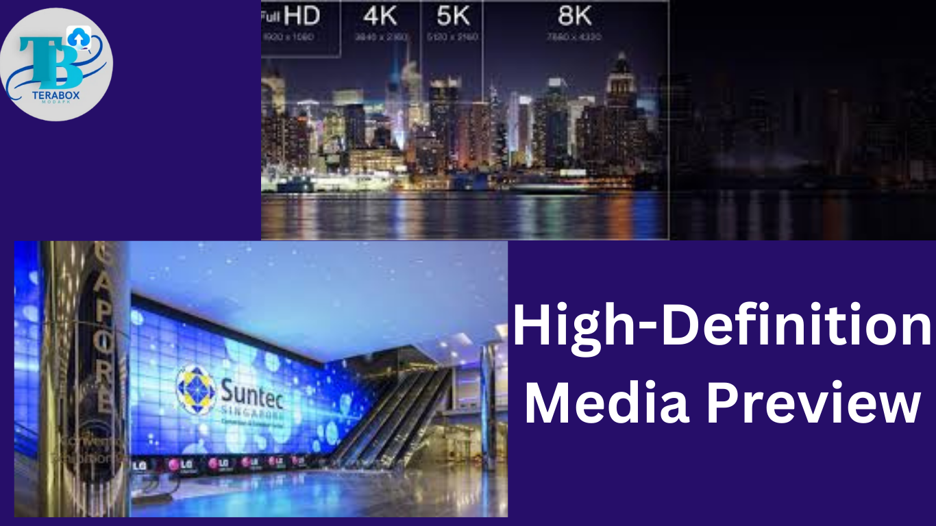 High-Definition Media Preview TeraBox Mod APK For iOS