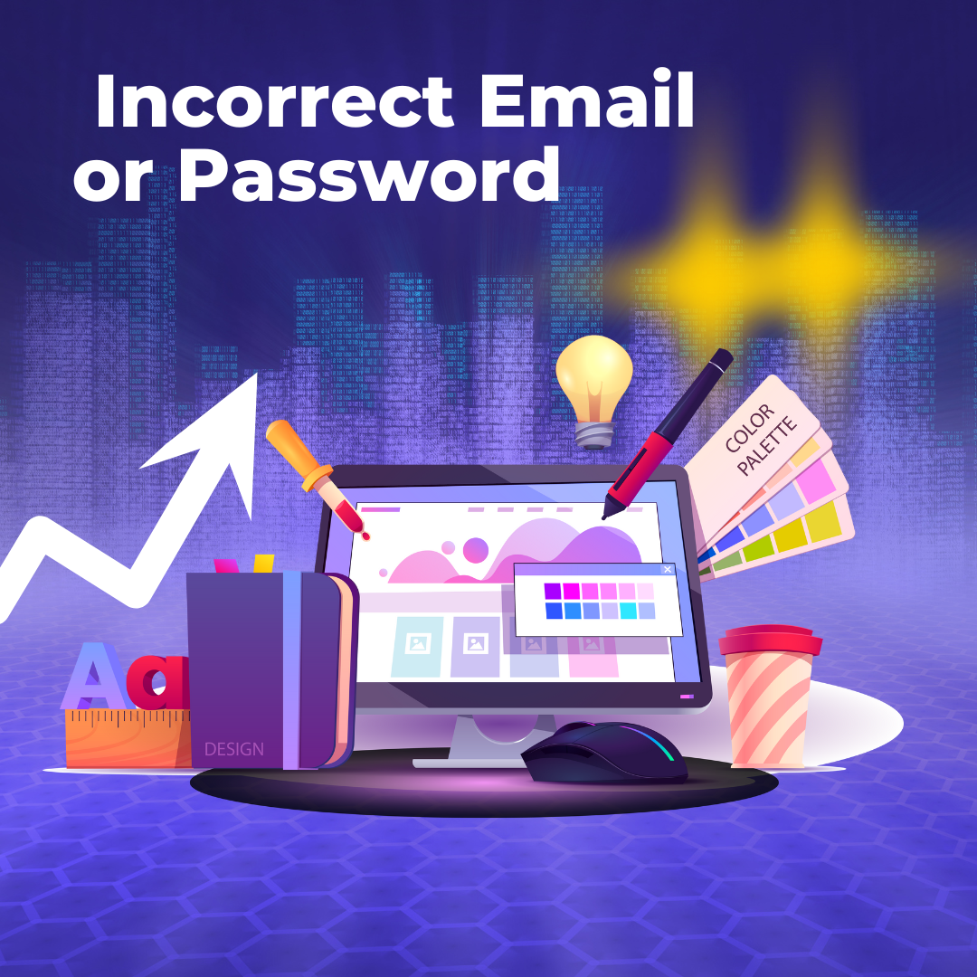 incorrect email or passward TeraBox Login Problems