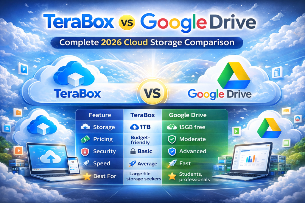TeraBox vs Google Drive
